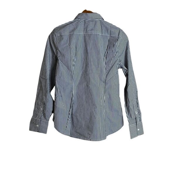 NWT! J. Crew black & white striped button down shirt - Picture 8 of 8